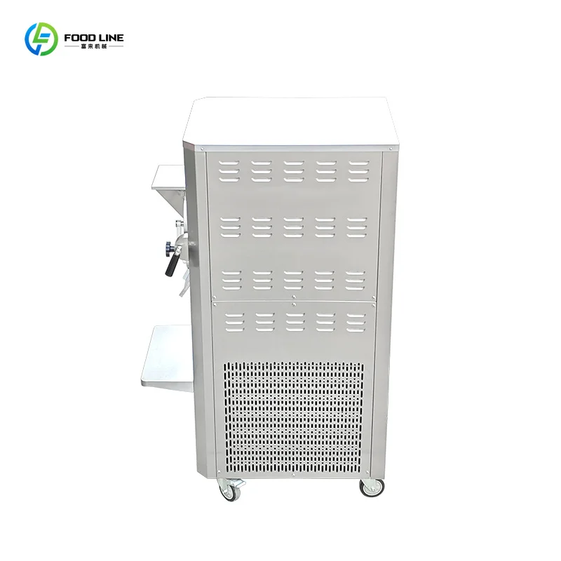 Customized Italian Hard Serving Ice Cream Machine with Large Cooling Tank Commercial Use