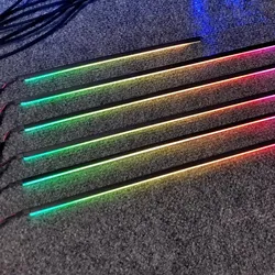 LED Symphony High Quality Car Interior Ambience Lamp LED 64 Color RGB Acrylic Optical Strip For Replacement Only