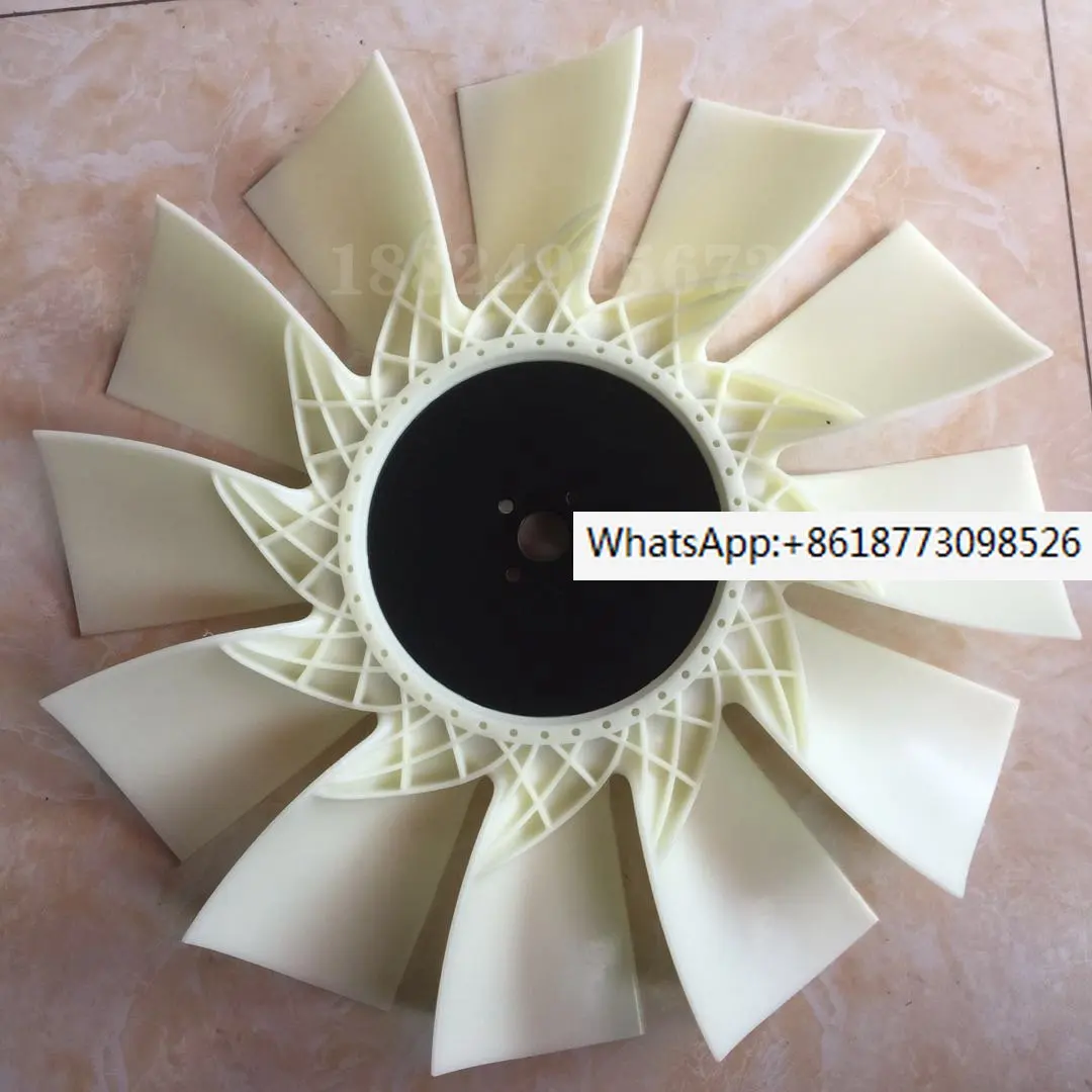 Excavator accessories Doushan Daewoo DH150 215 220 225-5-7 fan blade engine DB58 accessories