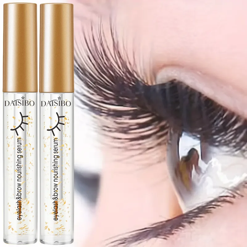 2 pièces-DAISIBO sérum pour les yeux ingrédients naturels, gel cosmétique pour les yeux noir épaissit naturellement