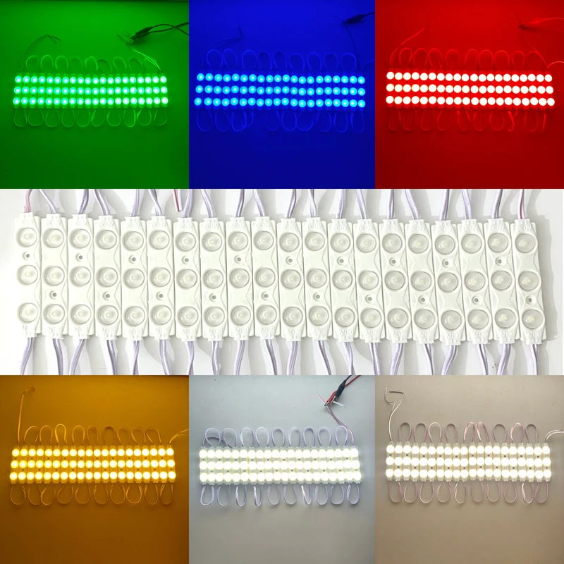 1000pcs LED Light Module for Sign Letter 70mm*12mm SMD 2835 1.5W no Need Transformer Each 1 Module can be Cut