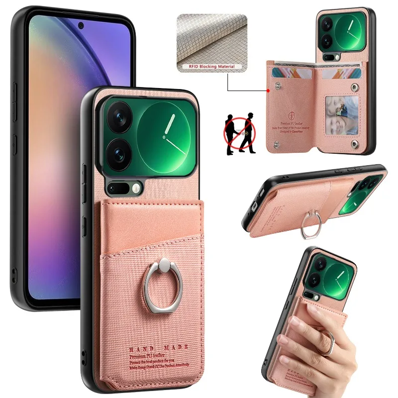 Pu Leather Ring Fli… - image