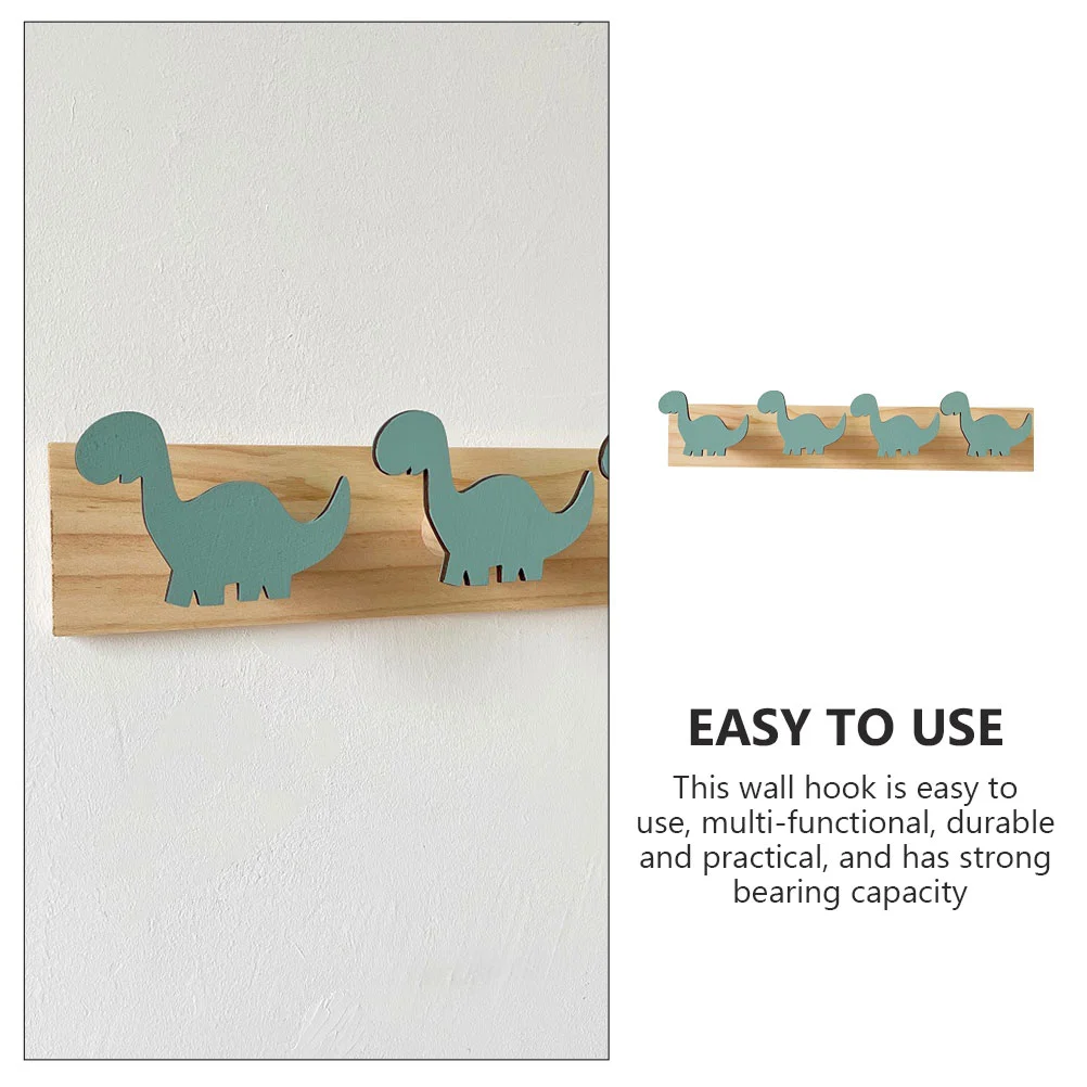 1 STKS Scandinavische Dinosaurus Muur Decor Multi Functionele Kleerhangers Cartoon Ophanghaken Slaapkamer Badkamer Keuken Studeerkamer