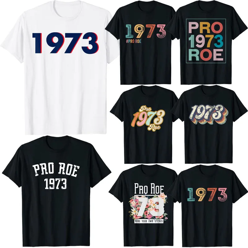 Camiseta floral Pro Choice 1973, Derechos de las mujeres, Pro Roe 73, Mi cuerpo, mi elección, Cuida tu propio útero, Ropa, Regalos feministas
