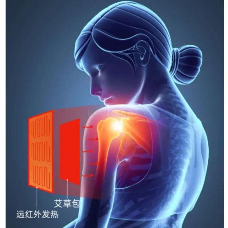 Electric heating shoulder protector, cervical vertebra, waistcoat, warmth, massage around the shoulder, heating, hot compress