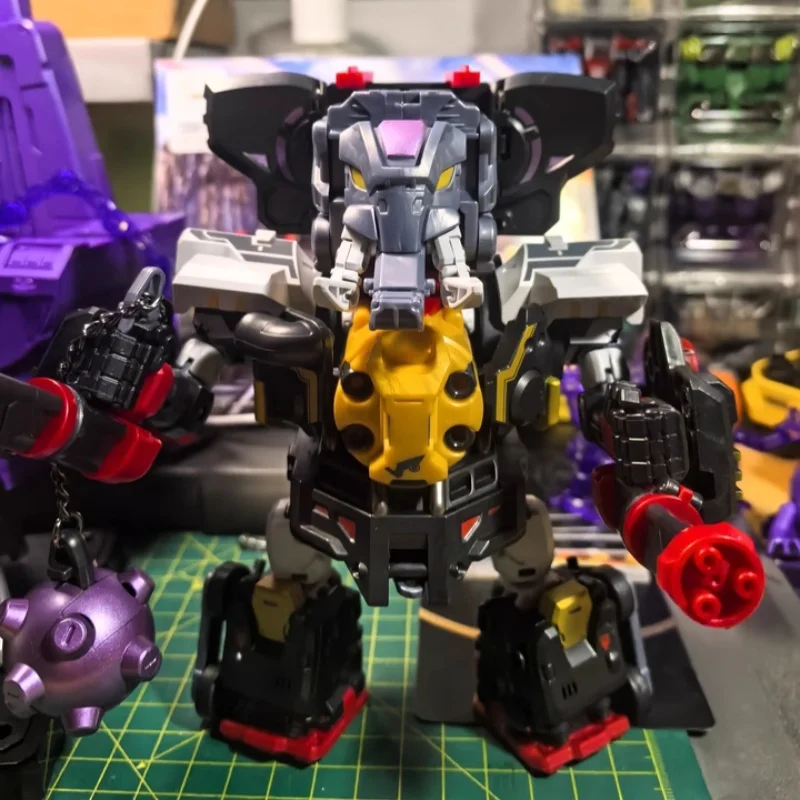 在庫あり 52toys ビーストボックス ユニバーサルシリーズ スーパービーストマシン ワイルドトレイン 変形 クラシックトイ 組立モデル メカ