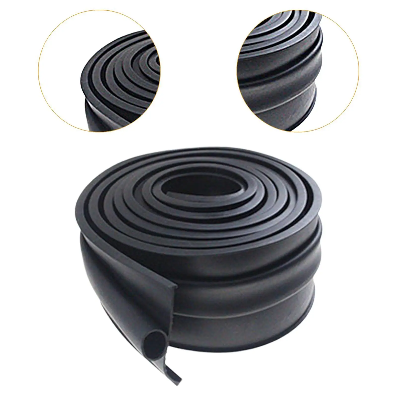 Generic Garage Door Bottom Seal 20 ft Easy to Install Waterproof Sturdy Weather Strippings