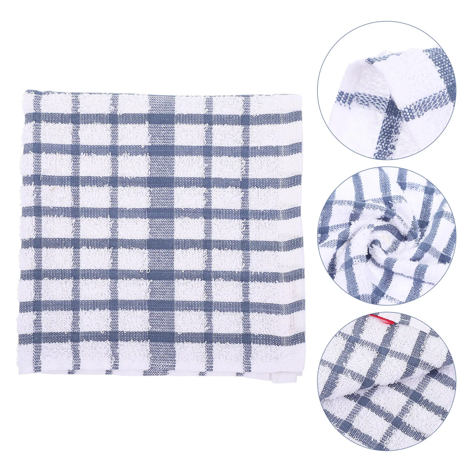 

3pcs Cotton Dish Cloths Japanese Style Kitchen Towels Strong Decontamination Wiping Cleaning For Utensils Pots Pans Hands