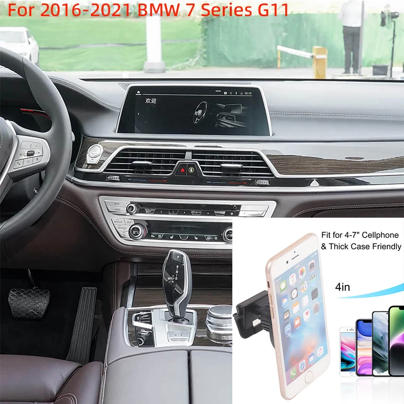 

For 2016-2021 BMW 7 Series G11 Strong Magnetic Mobile Phone Holder GPS Navigation Holder Car Holder Auto Accessories