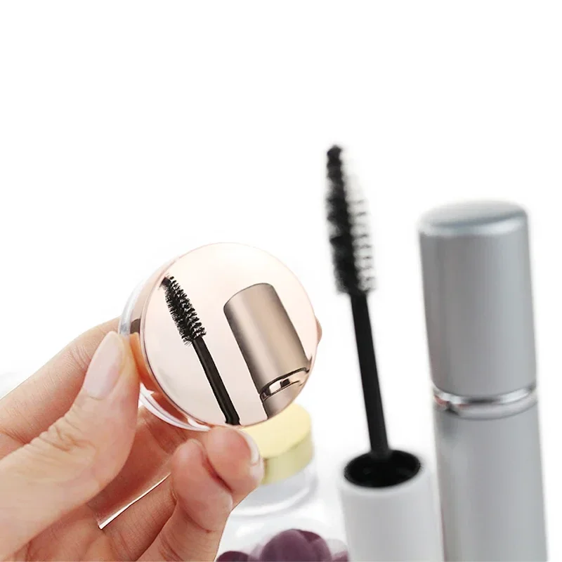30/50Pcs 3g 10g  Luxury Transparent Cosmetic Glitter Nail Powder Jar Empty Make-up Sample Jar Plastic Acrylic Glitter Pot