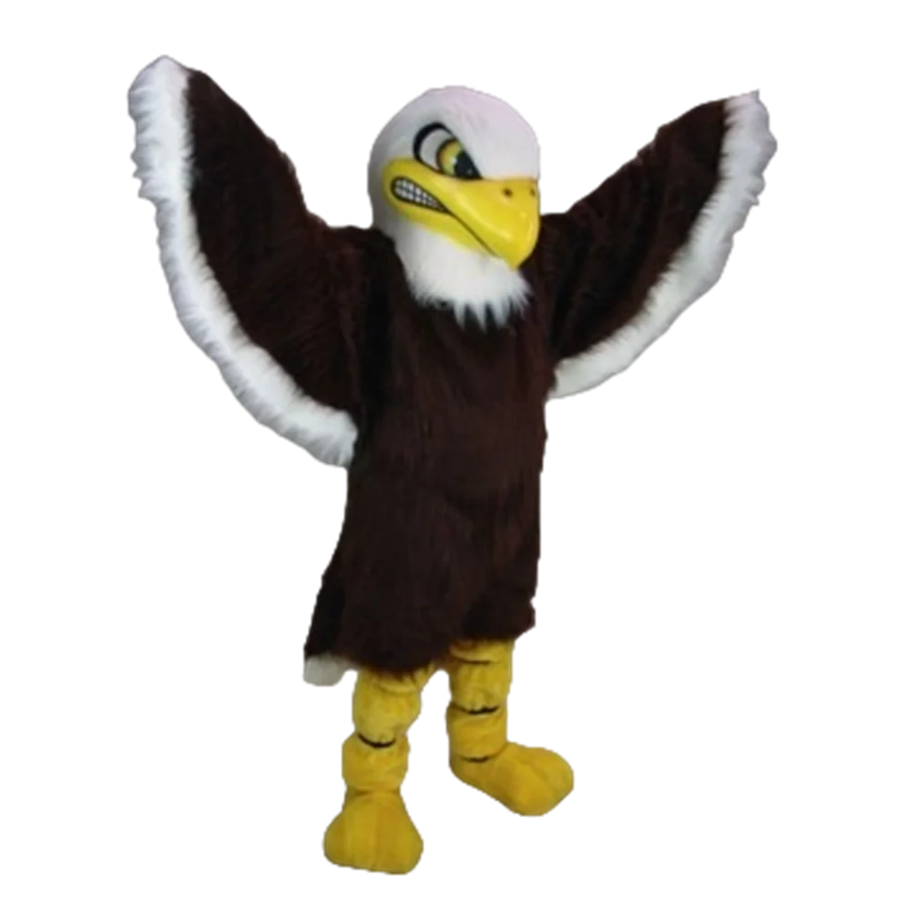 

Custom Mascot Bald Eagle Mascot Costume Adult Size Cartoon Character Outfit Suit Fancy Dress Party Carnival Costumes SW810
