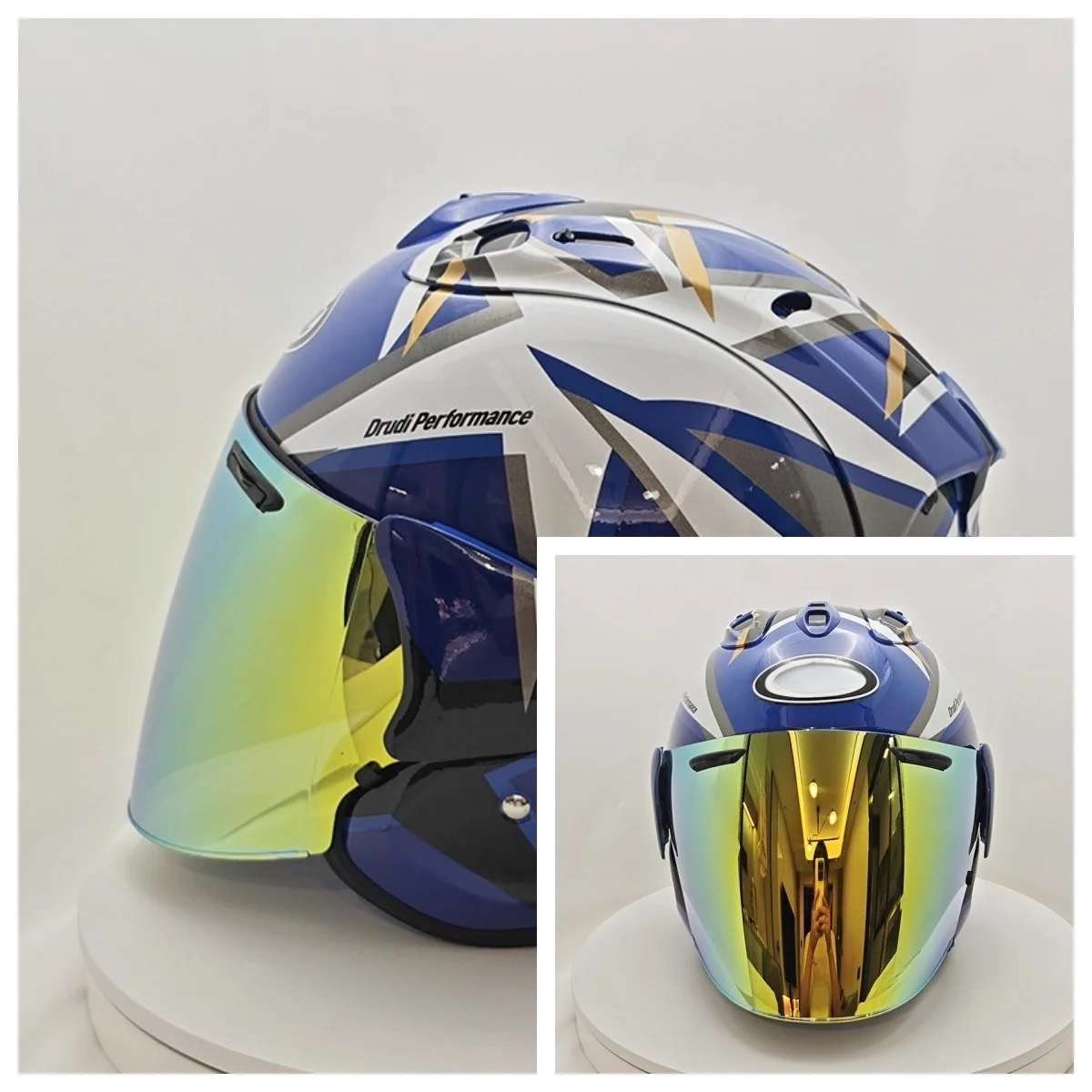 SZ-R EVO High Quality ABS Classic 3/4 Open Face Helmet,For Harley Motorcycle And Cruise Motorcycle Protection Helmets