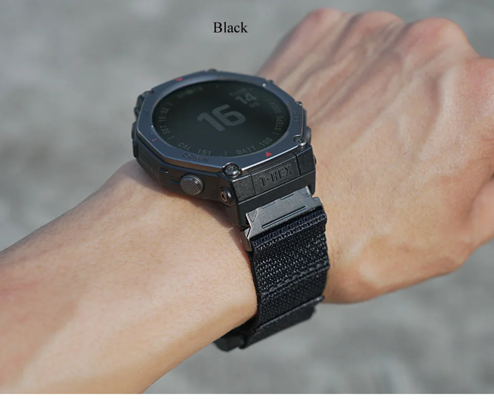 Прочный противоударный ремешок Fatbear 22 мм Multicam MC Loop для часов Huawei Xiaomi OPPO VIVO Amazfit Garmin Songtuo Samsung и т. д.