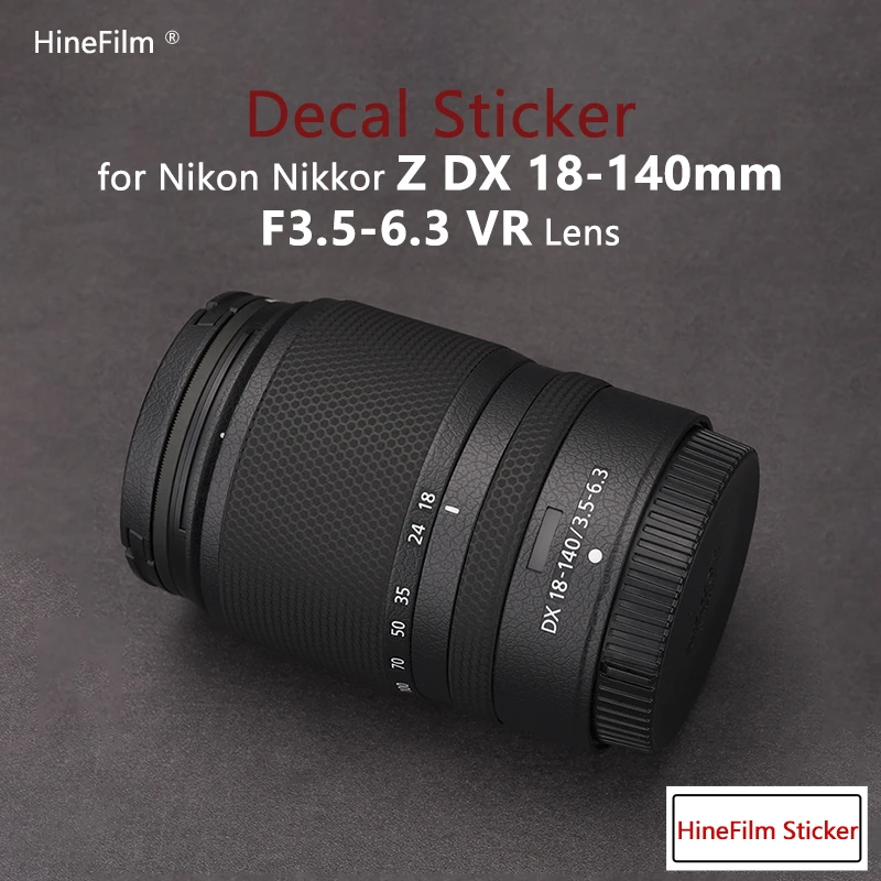 

Наклейка на объектив для Z DX 18-140f3.5-6,3 Премиум наклейка на объектив для Nikon Z DX 18-140 мм f/3,5-6,3 VR защитная пленка на объектив