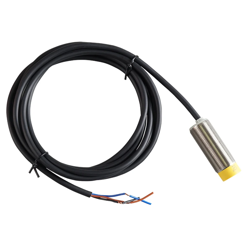 Huaqingjun Circular Proximity Switch Detection Distance 12mm Inductive Sensor for LED light