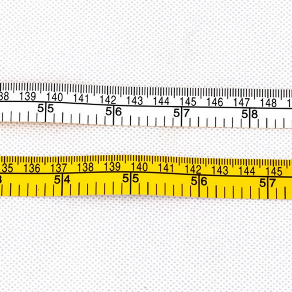 150cm/60inch Body Measuring Ruler Sewing Tailor-Tape Measure Mini Soft Flat Ruler Centimeter Meter Sewing Measuring Tape New 1PC