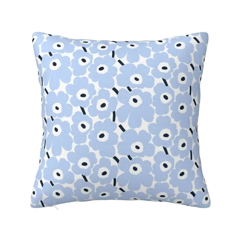 Custom Little Poppy Print Pillow Covers Fashion Modern Style Nordic Cushion Cover Square Pillowcase