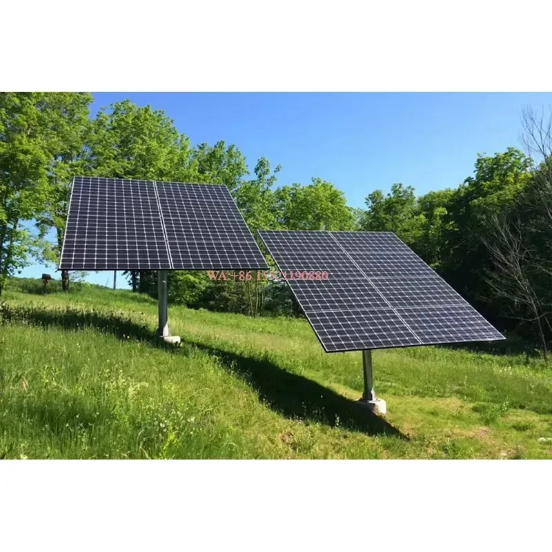 wmwmnu for 4kw Dual Axis Solar Tracker Solar Powered Sun Motion Sensor Tracking System for Solar Panel