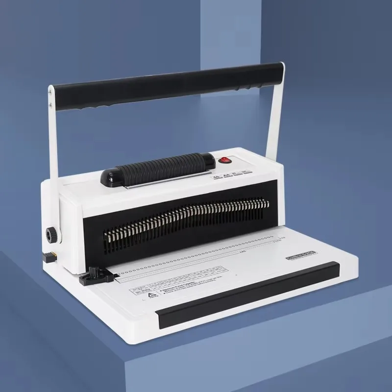 S20A A4 4:1 3:1 Chinese Factory Plastic Book Punching Spiral Coil Binder Binding Machine