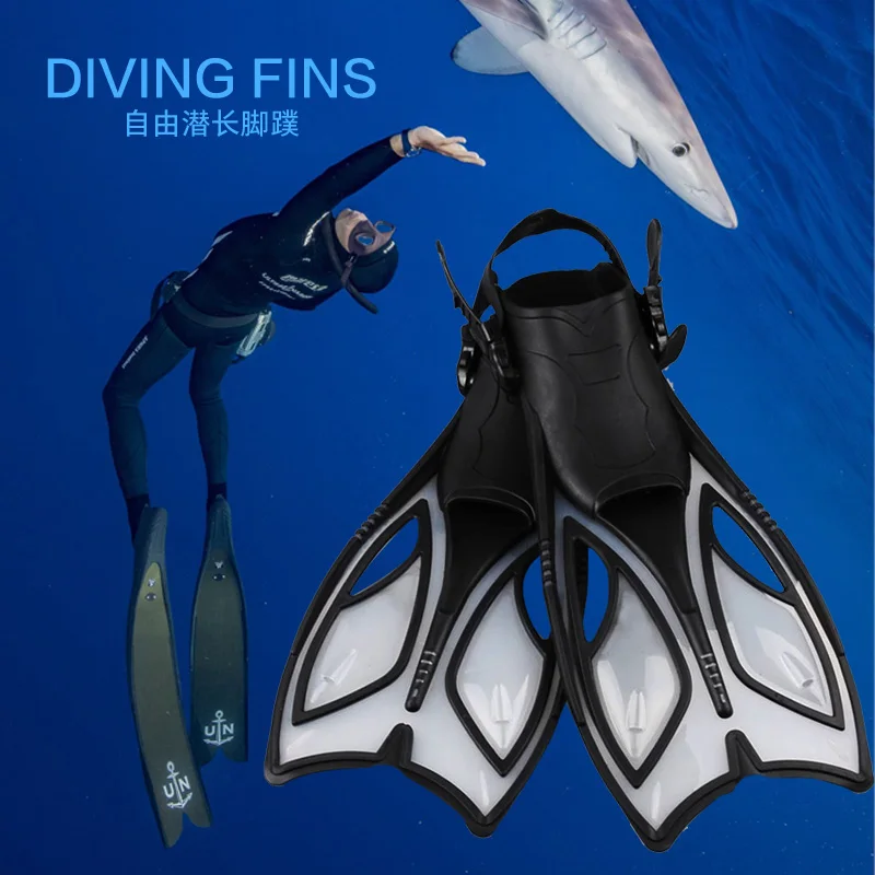 

Professional Scuba Diving Fins Adult Adjustable Swimming Shoes Silicone Long Submersible Snorkeling Foot Monofin Diving Flippers