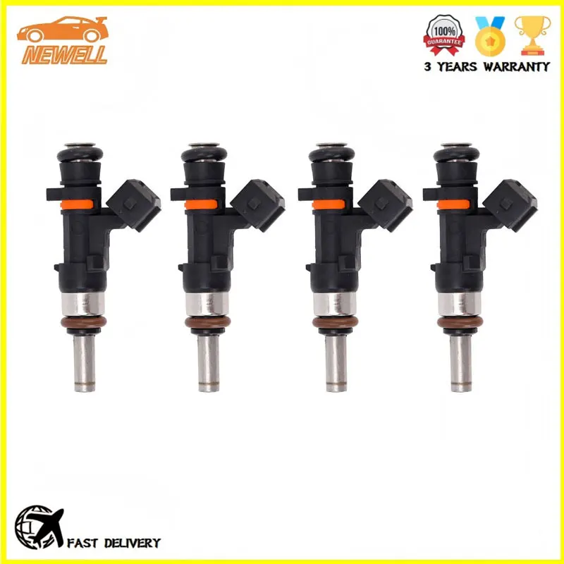 

4PCS 0280158224 77365392 Fuel Injector For Alfa Romeo Giuletta FIAT 500 Abarth Lancia 1.4T 190HP Engine Fuel Nozzle