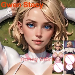 Dakimakura Gwen Stacy dwustronna poszewka równa poduszka na ciało seksownej poduszka na ciało