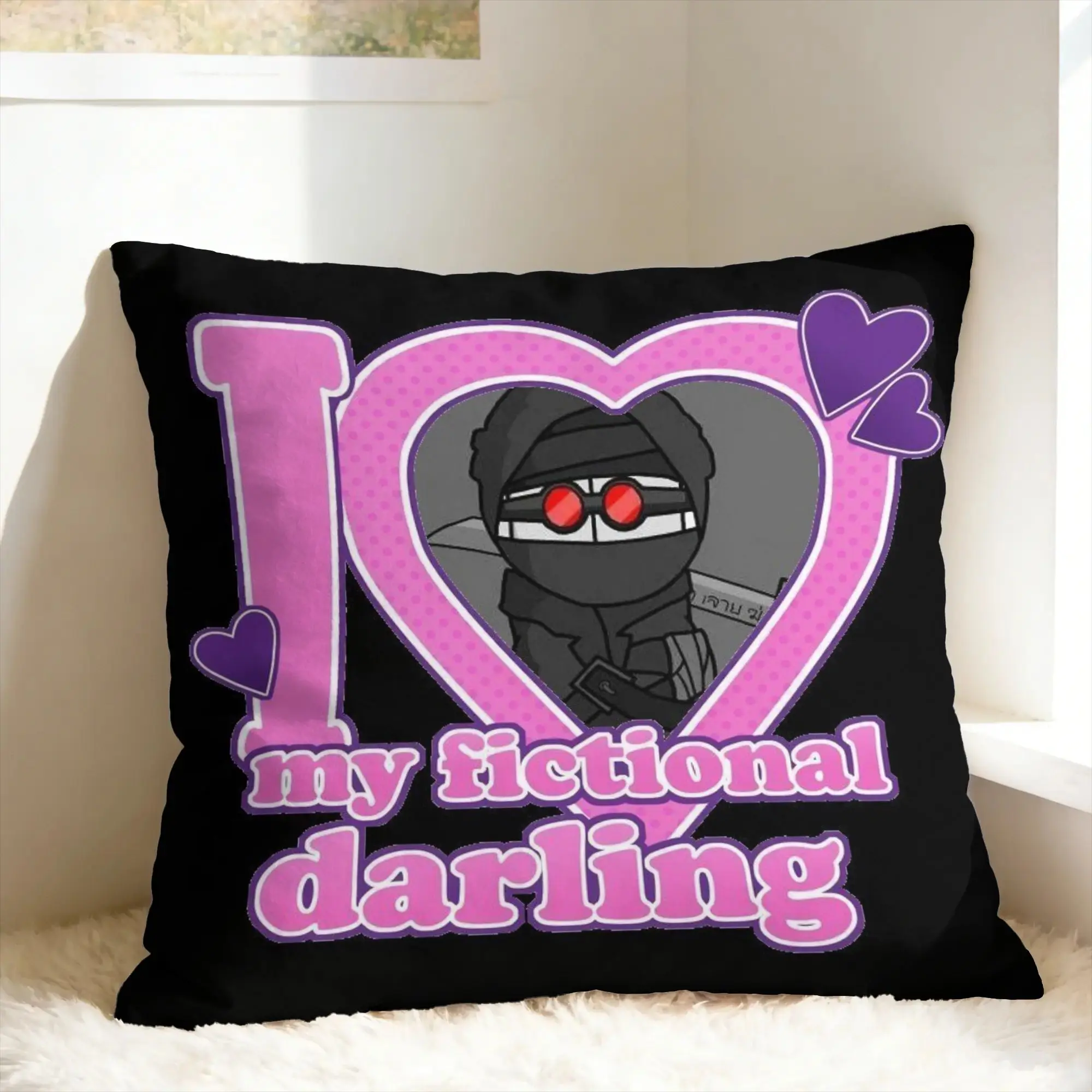 Pillow Case MADNESS COMBAT Hank Soft  Pillow Cover For Office Car Home Decor Kawaii Pillowcases