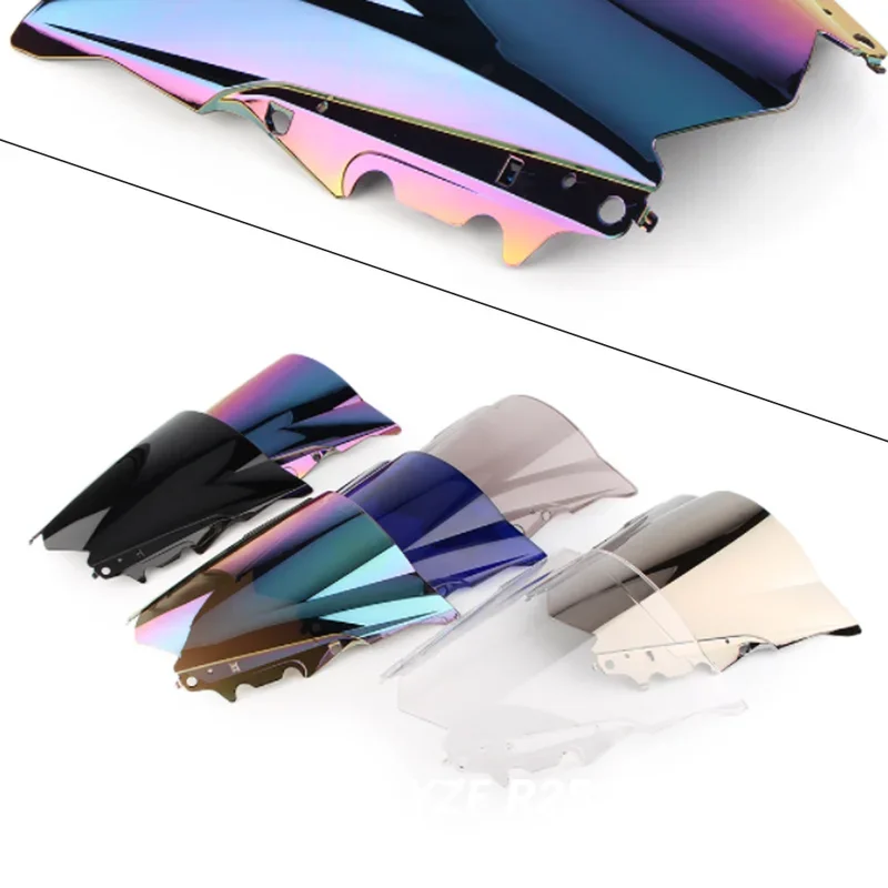

Suitable for Yamaha motorcycle YZF R25 R3 YZFR25 YZFR3 2013-2018 double bubble windshield accessories fairing deflector