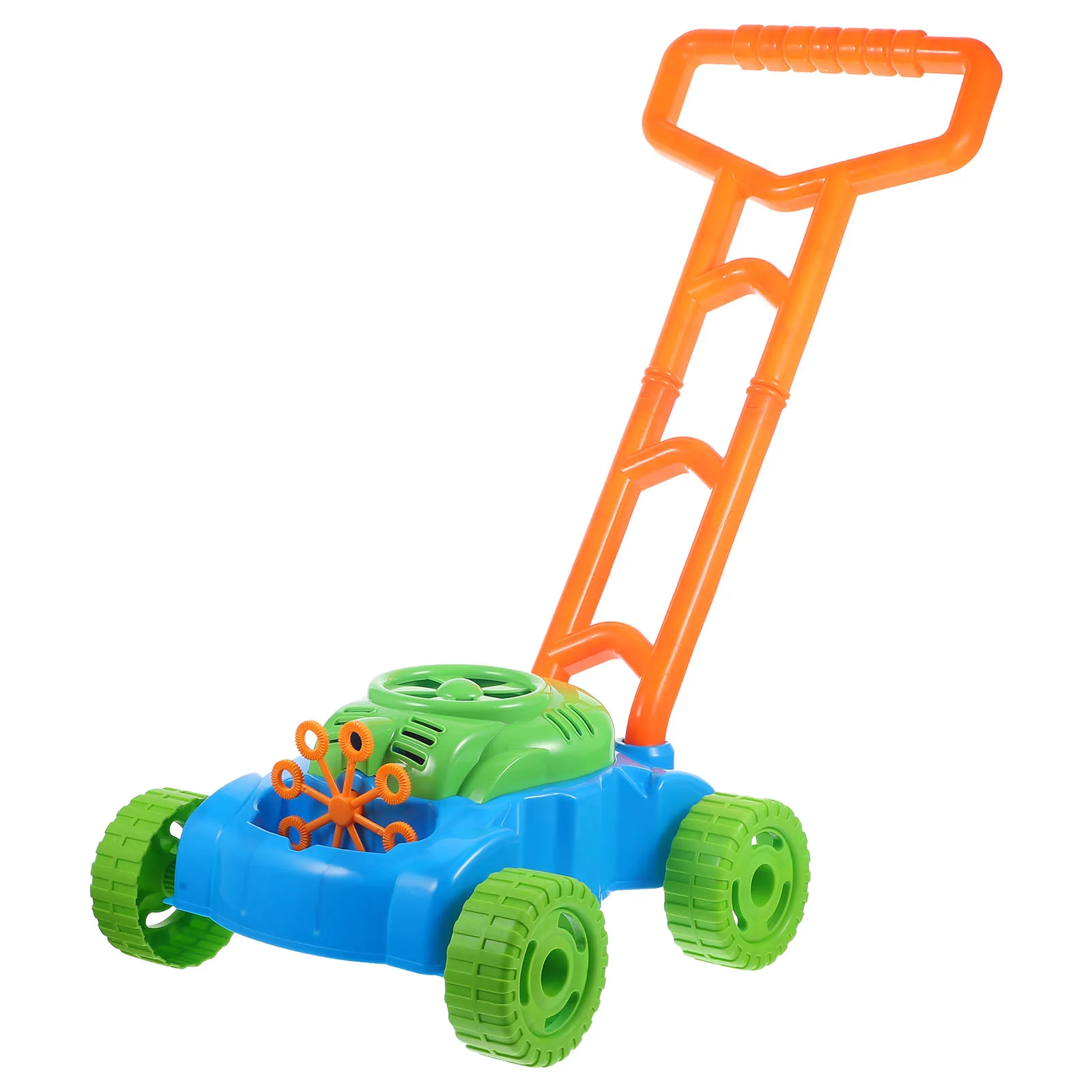 

Bubble Machine Lawn Mower Toy The Outdoor Toys for Kids Lawnmower Maker Party Games outside Toddler Blower