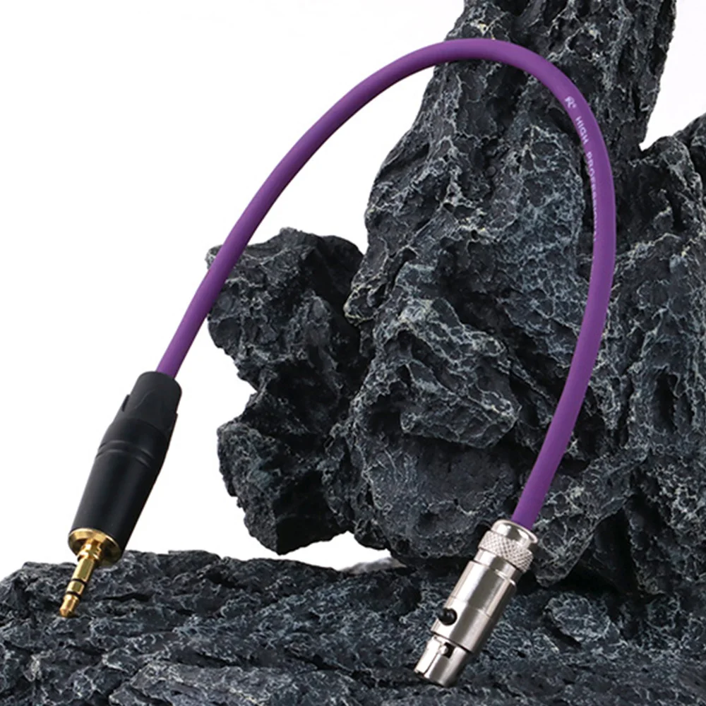 3.5mm Stereo Plug to Mini XLR Female Cable, 1/8