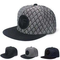 New Fashion Unisex NF Letter Embroidery Hip-Hop Hats Spring and Autumn Outdoor Adjustable Casual Baseball Caps Sunscreen Hat