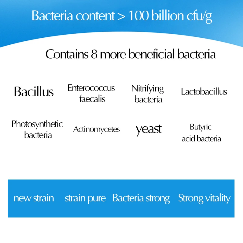 Concentrated Em Bacteria Original Species Aquaculture Special Probiotics Compound Bacteria Aquarium Water Transfer Fish Pond