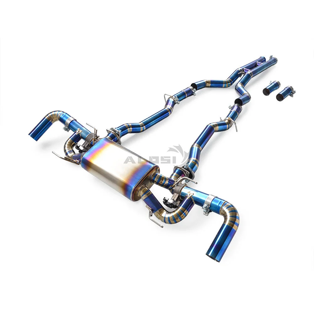 

Выхлопной клапан Catback, выхлопная система для Aston Martin DB12 4.0T 2019-2025, глушитель выхлопной трубы из титанового сплава, модификация звука