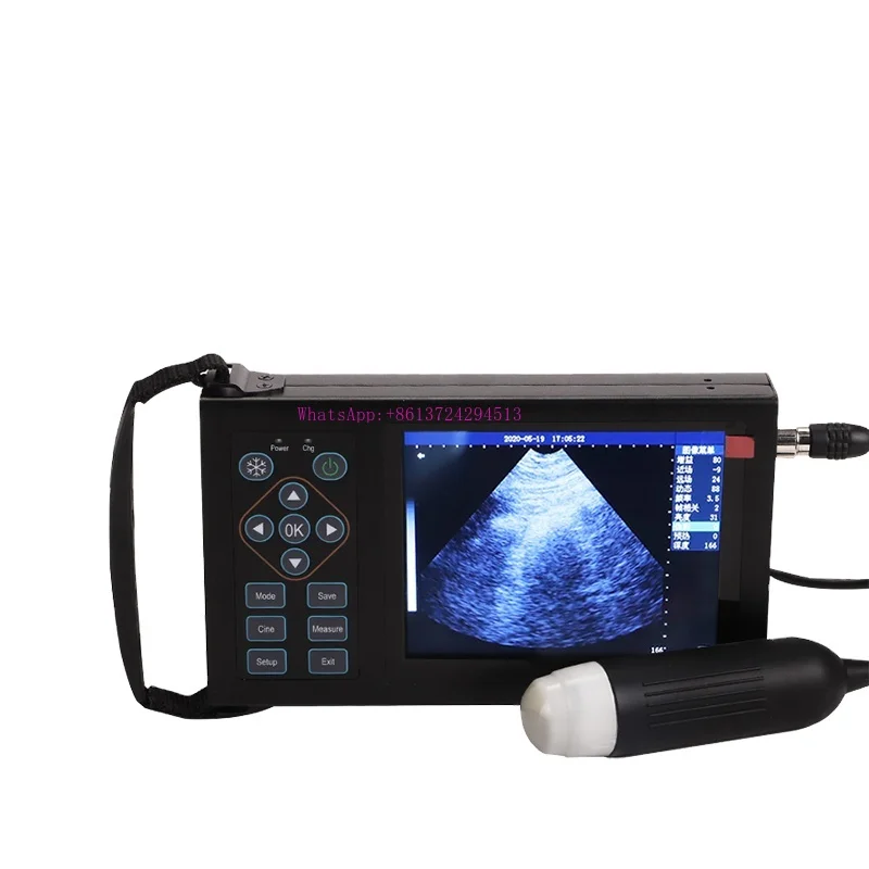 

Handle Portable B-ultrasound Machine For Animals Veterinary Instrument Veterinary Ultrasound Medical Equipments