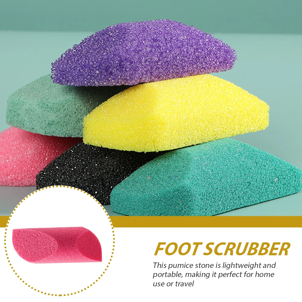 Pumice Stone Scrubber Double Sided Foot Buffer for Dead Skin Hand Callus Remover Pedicure Body