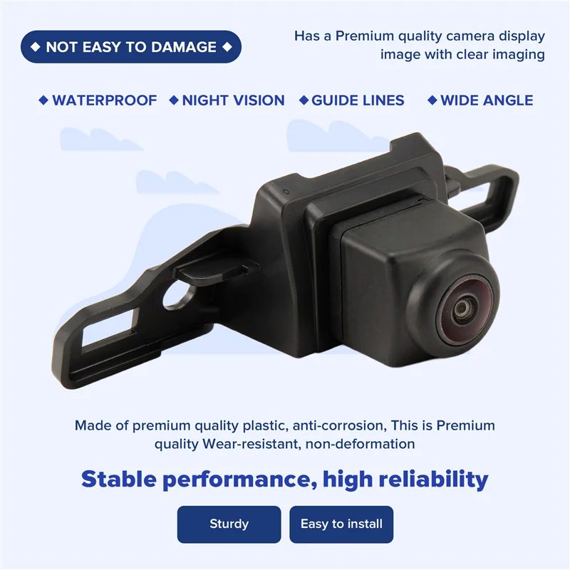 ABSY For Mazda CX-30 2020-2021 Front Grille Parking Assist Backup Camera New Car Replacement Part DFR9-67RC0 DFR967RC0