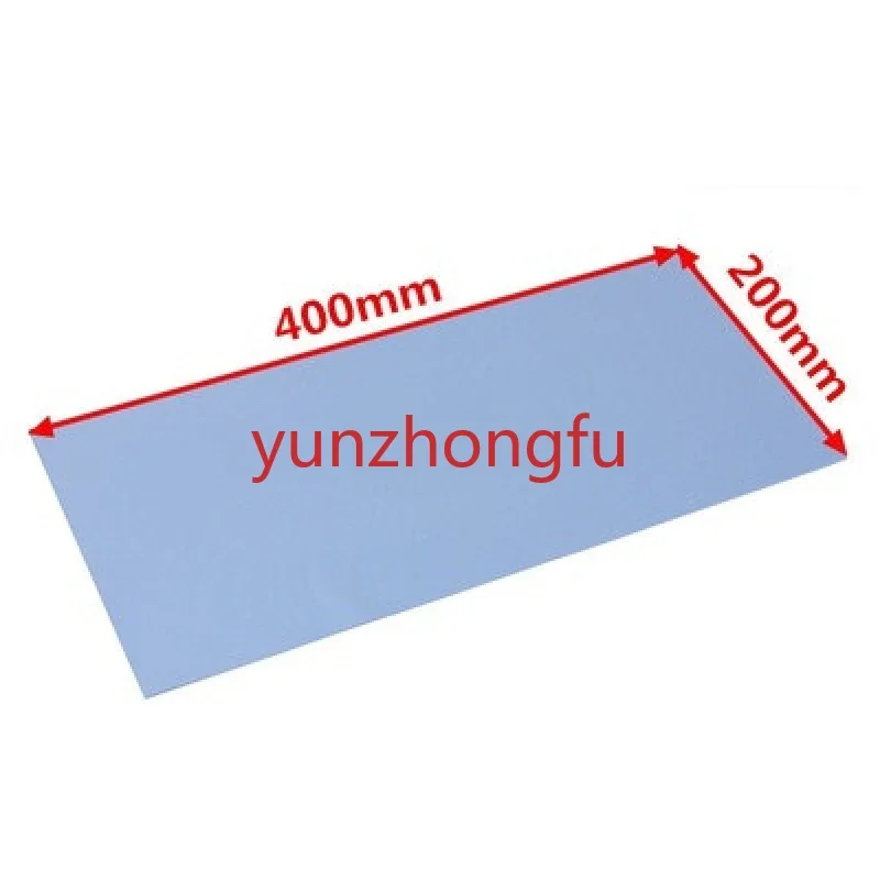 Gasket LED Heat Dissipation Silicone Film Insulating  CPU High Thermal Conductivity  Conduction Sheet 1.5W