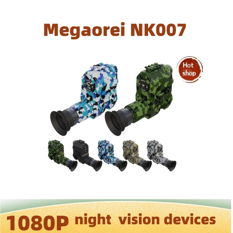 

2023 Megaorei NK007 New upgrad hot selling laser infrared HD 1080P monocular night vision telescope hunting camera