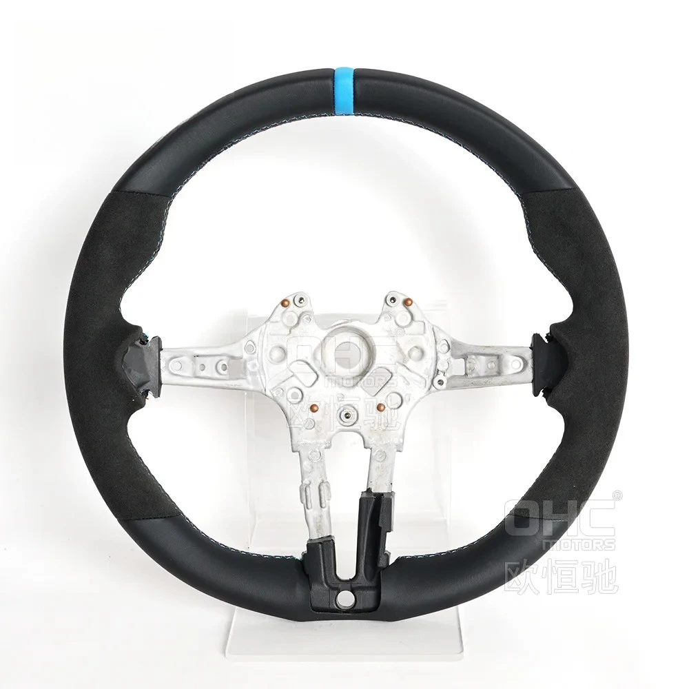 

Suitable for 14-19 1/2/3/4 X1X2X3X4X5X6M3F Chassis F30 Full Leather Car Steering Wheel