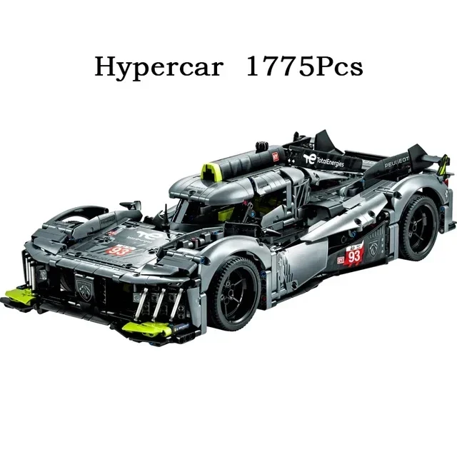 1775pcs Super car Blocks 9X8 24H Car Blocks Hybrid Hyper car Assemble Bricks Toy Model Kids Adult Birthday Gift Compatible 42156