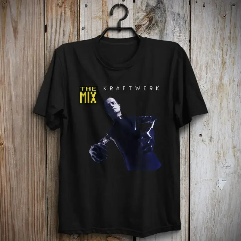 Camiseta The Mix Remix Kraftwerk, música electrónica, Ralf Hutter Florian Schneider