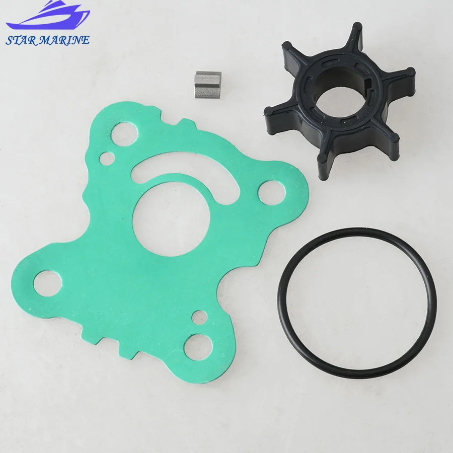 Water Pump Impeller Repair Kit For Honda Outboard 8hp 9.9hp 15hp 20hp Bf8/9.9/15/20 Engine Part 06192-ZW9-A30 19210-ZW9-A32