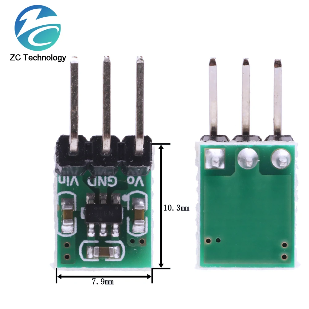 Mini 1.8V 3V 3.7V 5V to 3.3V Boost & Buck Low Noise Regulated Charge Pump 2 in 1 DC/DC Converter