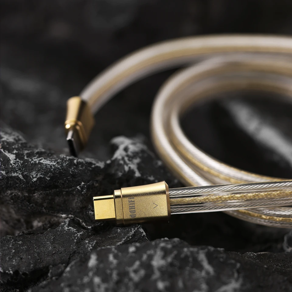 DD ddHiFi TC19CC Gold (Comet Gold) Pure Silver Digital Signal