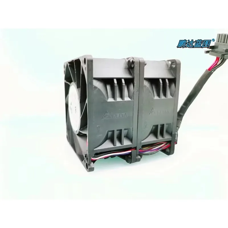 

aa PFM0812HE-01 8038 8076 Dual Ball Bearing Violent PWM Temperature Control 12V 7A Server Fan80*80*38MM 80*80*76MM