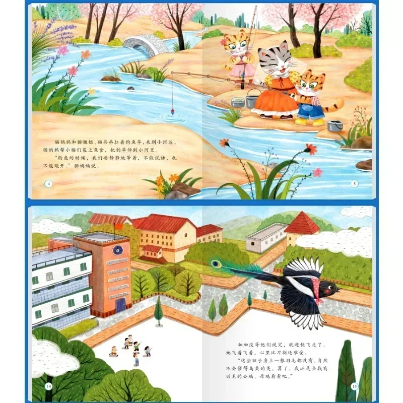 Famous Fairy Tale Picture Book 6 Hardcover Hard Shell Picture Books Baby's Bedtime Fairy Tale Story Picture Book