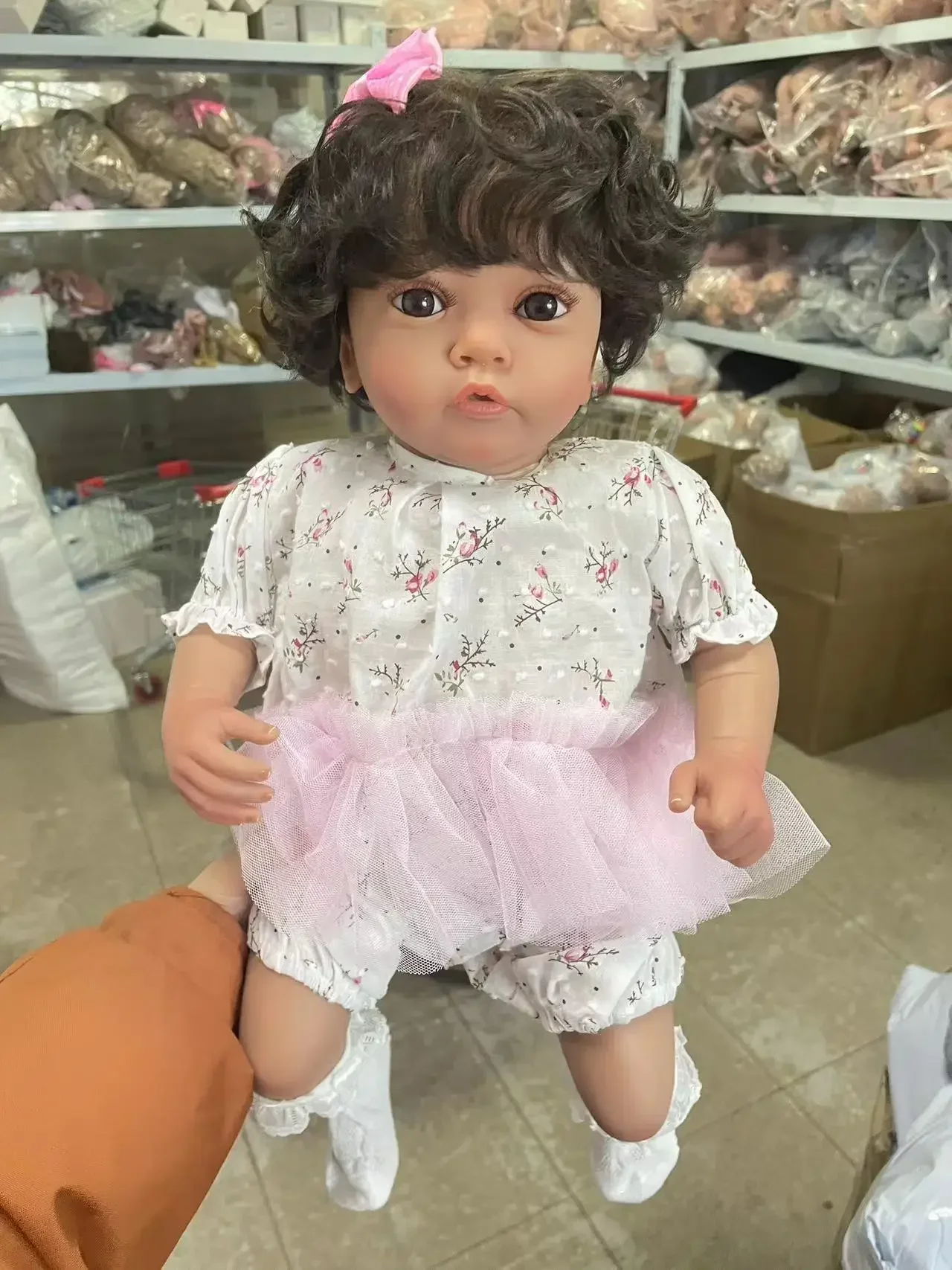 55Cm Ayana Nieuwe Aankomst!! Reborn Baby Mooie Prinses Meisje Handgemaakte 3d Huid Levensechte Zachte Aanraking Verjaardagscadeau Kunst Poppen