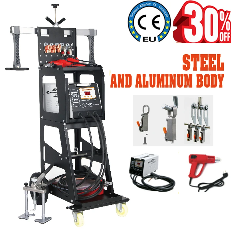 

220V 2KVA Car repair machine spot welding machine Aluminum iron sheet metal repair tool Auto maintenance Electric welder