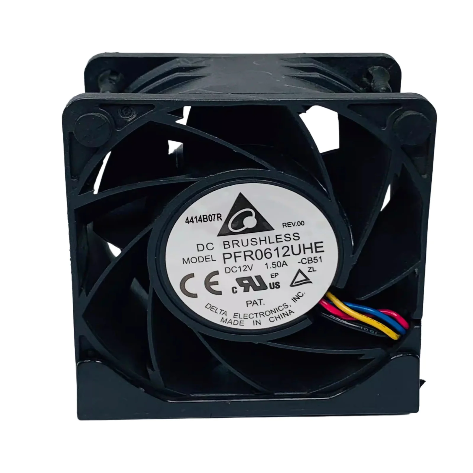 Per Delta PFR0612UHE 60mm 6038 12V 1.5A PWM 4 fili ad alto flusso d'aria doppio cuscinetto a sfere ventola di raffreddamento del server 6038 DC ventola industriale