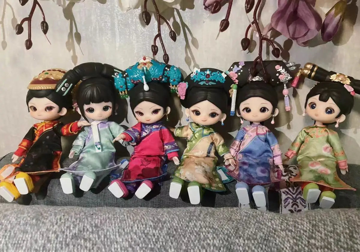 

Аутентичные Simontoys Zhen Huan Biography, 12 очков, BJD, подвижная шарнирная фигурка куклы, слепая коробка, подарок на день рождения для девочек, украшение